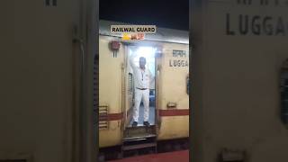 INDIAN TRAIN MANAGER  RAILWAY GUARD shorts railway guardtrain icf passengertrain trending [upl. by Erdnaek]