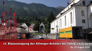 Das 10 Klassentreffen der ehemaligen Schüler vom Allweg in Ennetmoos Kt Nidwalden 29 08 2024 [upl. by Bink990]