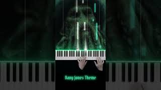 Davy Jones Lullaby  Piano Cover  Tutorial [upl. by Sillek]