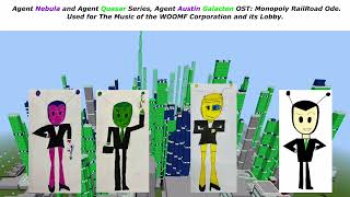 ANampAQ Series and Agent Austin Galacton OST WOOMF Corporation and its Lobby Music [upl. by Mich]