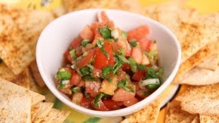 Homemade Pico de Gallo Salsa Recipe  Laura Vitale  Laura in the Kitchen Episode 379 [upl. by Eldredge]