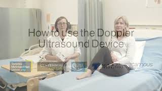 How to use the Doppler Ultrasound Device  Peripheral Vascular Chapter [upl. by Daffie]