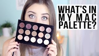 My MAC Eyeshadow Palette  Top 5 Shades  lindseyrem [upl. by Llyrehc]