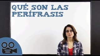 Qué es una perífrasis verbal [upl. by Naek]