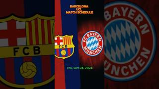 Barcelona Champion League match schedule barcelona football viralshorts foryou lamineyamal [upl. by Nivel776]