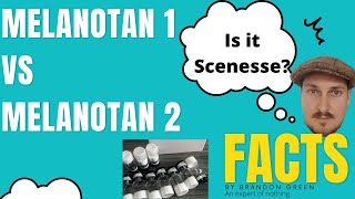 melanotan 1 vs melanotan 2 vs Scenesse afamelanotide [upl. by Lenneuq658]