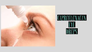 Ciprofloxacin eye drops ear drops  ciplox eye drops Zoxan eye drops [upl. by Celestina927]