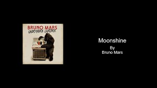 Moonshine by Bruno Mars  Karaoke with BACKING VOCALS [upl. by Steffin445]