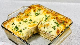 UNE MAGNIFIQUE LASAGNE AU SAUMON🍝 Recette très facile et rapide Deli Cuisine [upl. by Gnehs]