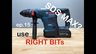 2424  Bosch PROFACTOR SDSplus with SDSMAX Performance  GBH18v34CQN  ep15 [upl. by Dollar]