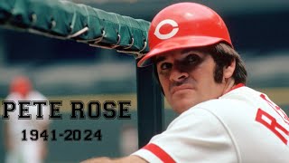 A tribute to the man called Charlie Hustle MLB’s Hit King 👑 Pete Rose [upl. by Elnar]