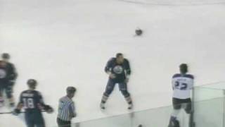 Brian Boyle vs Theo Peckham Apr 7 2009 [upl. by Siroled]