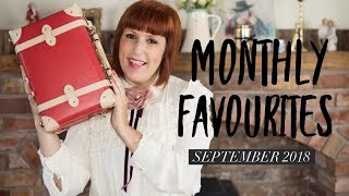 Monthly Favourites  September 2018 [upl. by Ynnhoj]