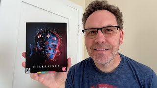 HELLRAISER 4K UHD Unboxing 1987 Clive Barker Arrow Video [upl. by Ahsekim]