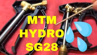 MTM Hydro SG 28 vs Its Economical Counterpart Plus SwapOut Of 125110 Orifice [upl. by Oramlub]