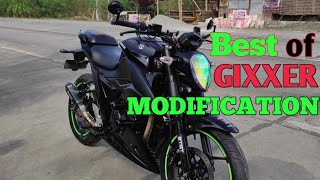 Suzuki Gixxer 155 Fi Modification  JunMotoventures [upl. by Luz]