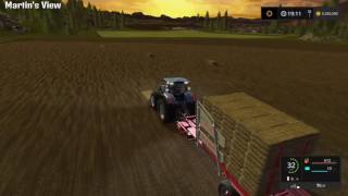 FS17 PS4 Goldcrest Valley Timelapse 5 The Wheat Harvest [upl. by Bonnice]