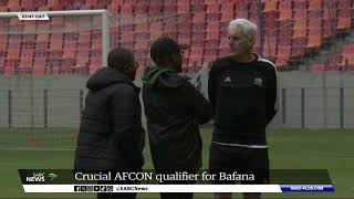 AFCON  Bafana coach makes last minute changes to squad [upl. by Nostaw]