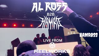 AL ROSS LIVE  REELWORKS DENVER  B2B W HAMRO  SPRING BASS 04222023 [upl. by Eemia774]