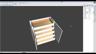 Drawers behind Doors in PolyBoard [upl. by Bensen]