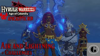 Air and Lightning  Challenges  Hyrule Warriors Age of Calamity  Apocalyptic Run [upl. by Niessuh]