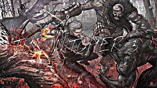 THE WITCHER 3  Combat Gameplay [upl. by Emmie]