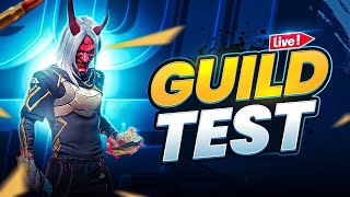 Free Fire Live 1VS1 GUILD TEST Come Fast amp Join Nowfreefire live freefirelive [upl. by Ecinehs325]