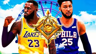 My LEGEND POST PLAYMAKER BUILD WILL BREAK NBA 2K21 CURRENT GEN [upl. by Orfield697]