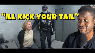 80YearOld Shows Police She Still Has Some Bite In Her [upl. by Franci340]