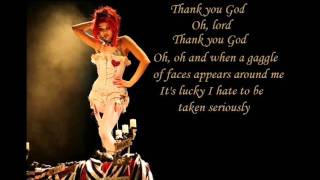 Thank God Im Pretty  Emilie Autumn with lyrics [upl. by Evelc845]