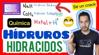 Hidruros e Hidrácidos  𝙉𝙤𝙢𝙚𝙣𝙘𝙡𝙖𝙩𝙪𝙧𝙖 𝙩𝙧𝙖𝙙𝙞𝙘𝙞𝙤𝙣𝙖𝙡 😎​🫵​💯​  Química Inorgánica [upl. by Reivaj]