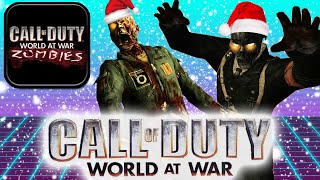 CHRISTMAS ZOMBIES Call of Duty WaW Zombies Christmas Custom Map [upl. by Nyrak]