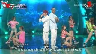 Vietsub 120817 Mario ft BEASTs Jang Hyun Seung  MAYDAY  Music Bank [upl. by Aimet]