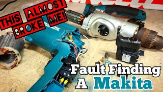 Fault Finding and Repairing A Makita HP2050 This one very nearly broke me I was about to give up [upl. by Berne]