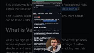 ValKey  OpenSource Fork and replacement of Redis opensource github coding webdevelopment redis [upl. by Artemas218]