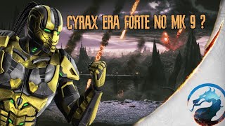 Mortal Kombat 9Jogando com Cyrax humano [upl. by Eignat394]