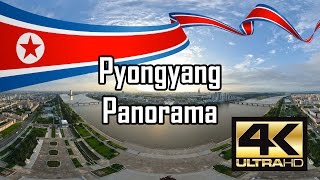 Pyongyang City Panorama 4K Video [upl. by Drexler]