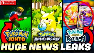 POKEMON NEWS amp LEAKS PAST JOHTO amp FUTURE UNOVA GAMES 2024 New Mystery Dungeon amp RogueLike GAME [upl. by Tat]