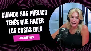 Cuando sos público tenés que hacer las cosas bien  Yanina1079  2008 [upl. by Lonne]