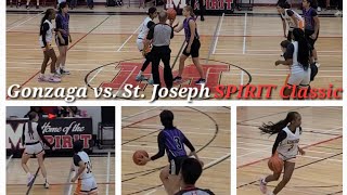 Gonzaga vs St Joseph  St Marcellinus SPIRIT Tournament 2024  October 3rd 2024 [upl. by Wilonah525]