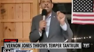 Vernon Jones Throws Temper Tantrum at Georgia Debate [upl. by Aloivaf]