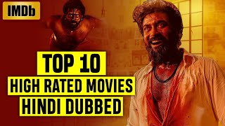 Top 10 Highest Rated South Indian Hindi Dubbed Movies on IMDb 2022 [upl. by Anirok]