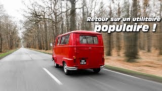 Essai rétro de la Renault Estafette  retour sur un utilitaire populaire [upl. by Boarer]