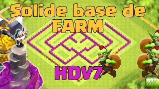 Très Bonne Base de Farm pour HDV7 sans propulseur dair [upl. by Hahsia722]