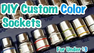 DIY Custom Color Sockets for under 3 [upl. by Ajax828]