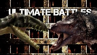 Ultimate Battles Trex vs Giganotosaurus [upl. by Itsuj]