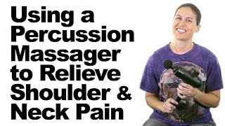 How to Use a Percussion Massage Gun for Shoulder amp Neck Pain Relief [upl. by Moseley]