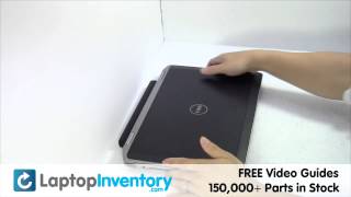 Dell Battery E6320 Replacement  Install Repair Laptop Guide [upl. by Aititel]