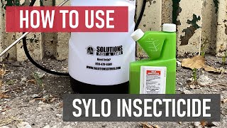 How to Use Sylo Insecticide [upl. by Neelram]