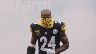 Steelers Firsts Ike Taylor 1st Career Interception vs Patriots 103104 [upl. by Esinehc]